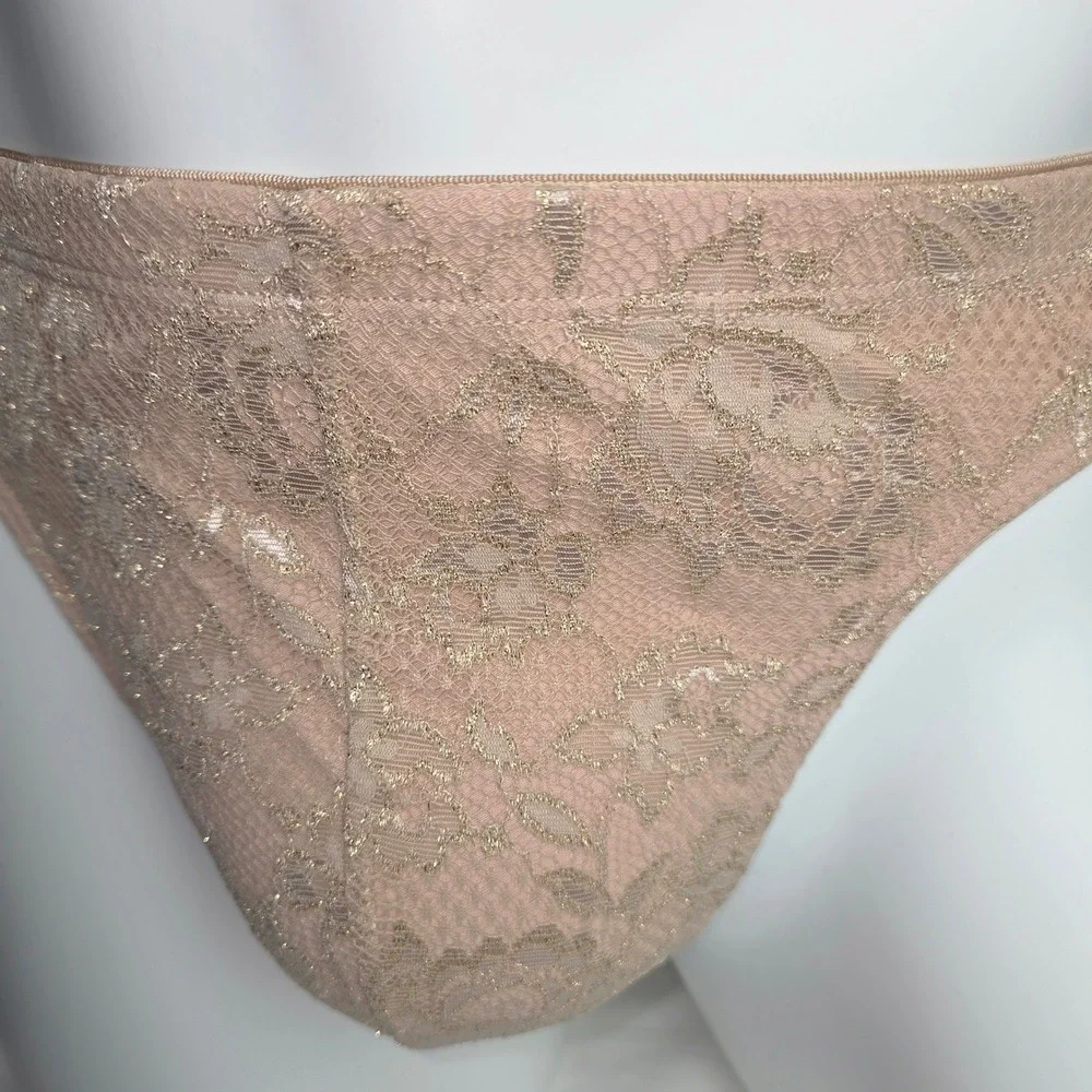 Cosabella Italian Luxury Classic G-String Floral Lace Mens Underwear Sei Beige